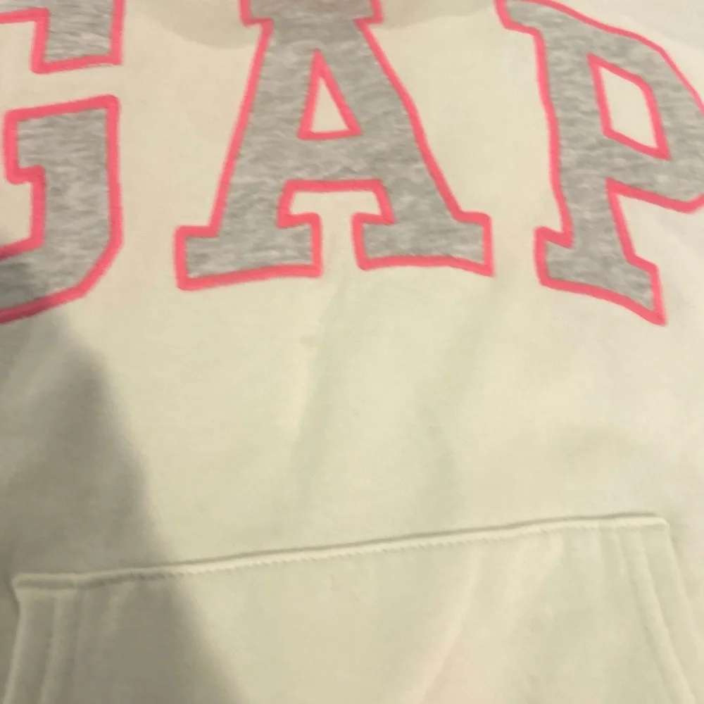 GAP Kids Logo Hoodie & T-Shirt Set Size L (10) White & Black Sparkle